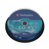 Verbatim CD-R 80 / 700 MB 52x Speed, Extra Protection, Cakebox - 10 ks (43437)
