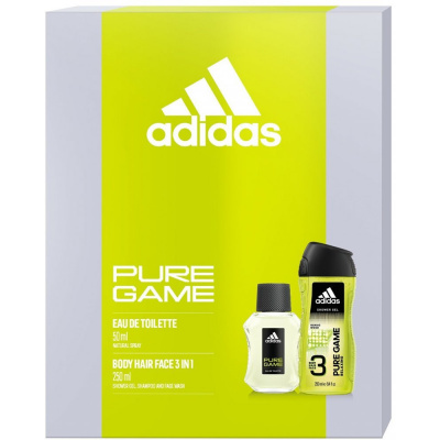 Adidas Pure Game EDT 50 ml + sprchový gel 250 ml dárková sada