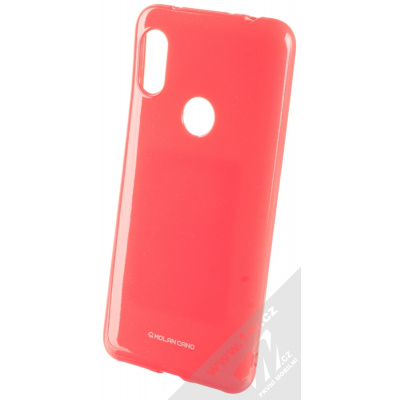 Molan Cano Jelly Case TPU ochranný kryt pro Xiaomi Redmi Note 6 Pro sytě růžová (hot pink)