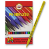 Koh-I-Noor Pastelky Progresso, různý počet barev Popis: 8758/24 barev, V balení: 6ks