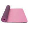 Podložka na jogu YATE yoga mat dvouvrstvá/růžová/fialová/materiál TPE