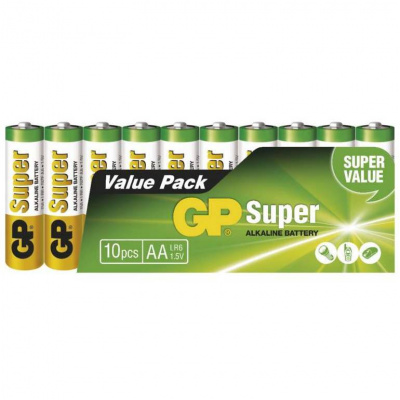 GP Super Alkaline AA 10ks 1013200102