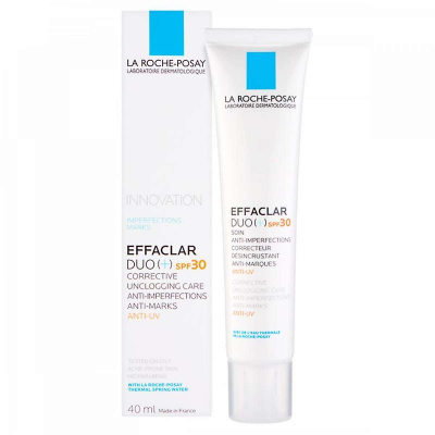 LA ROCHE-POSAY EFFACLAR DUO+ - Péče proti akné SPF 30, 40 ml.