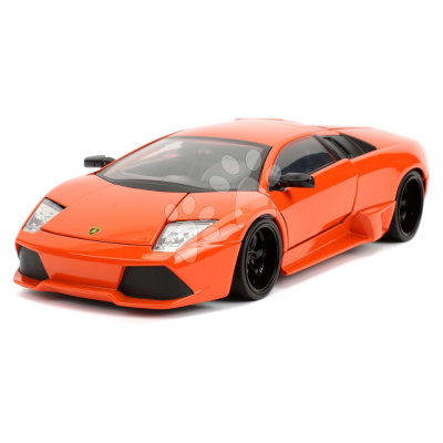 Autíčko Lamborghini Murcielago Fast & Furious Jada kovové s otevíratelnými částmi délka 18 cm 1:24