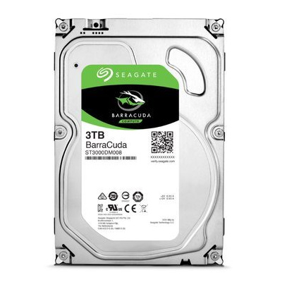 Seagate BarraCuda 3TB, 3,5", SATAIII, 5400rpm, ST3000DM007