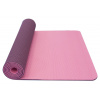 Yate Yoga mat TPE dvouvrstvá Barva: růžová