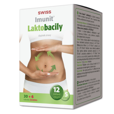 Laktobacily Swiss Imunit tob.30+6 ZDARMA