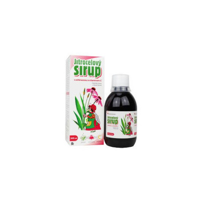 Sirup Jitrocelový 320g s vit. C/Echinace Herbacos