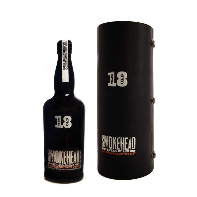 Smokehead Extra Black 18 yo 46 % 0,7 l (kazeta)