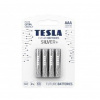 Tužkové baterie TESLA AAA Silver+ (balení 4 ks)