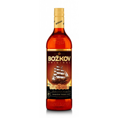 Stock Božkov Tuzemský rum Originál Tuzemský 37,5% 1l