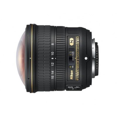 Nikon AF-S FX Fisheye-Nikkor 8-15mm f/3.5-4.5E ED (1,9x) JAA831DA