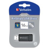 16GB Verbatim Store'n'Go Pinstripe, USB flash disk 2.0, 49063, černá