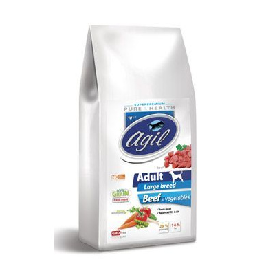 Agil Adult Large Breed Pure&Health Low Grain 10kg