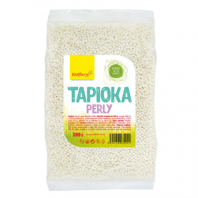Tapioka - tapiokové perly 500 g WOLFBERRY
