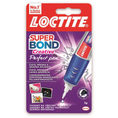 Loctite Vteřinové lepidlo Super Bond Perfect Pen 3 g