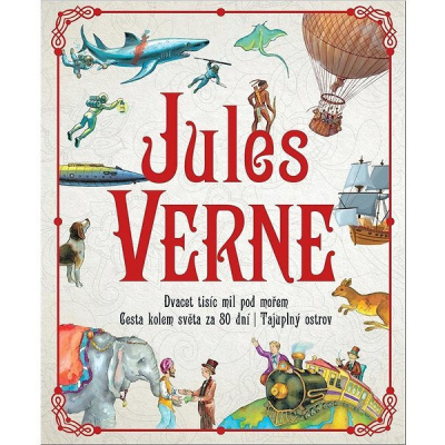 Jules Verne: Dvacet tisíc mil pod mořem, Cesta kolem světa za 80 dní, Tajuplný ostrov