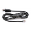 Virtuos kabel 10P10C-6P6C-24V pro pokladní zásuvky,černý EKA0511