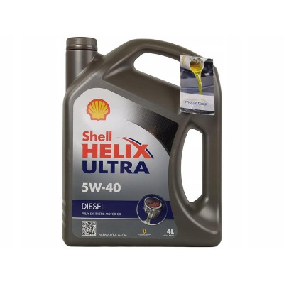 Motorový olej Shell Helix Ultra 4 l 5W-40