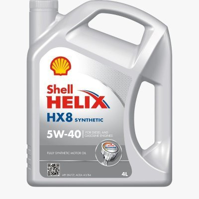 Motorový olej Shell Helix HX8 Synthetic 5W-40, 4L