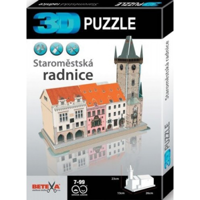 Staroměstská radnice - 3D puzzle - Betexa