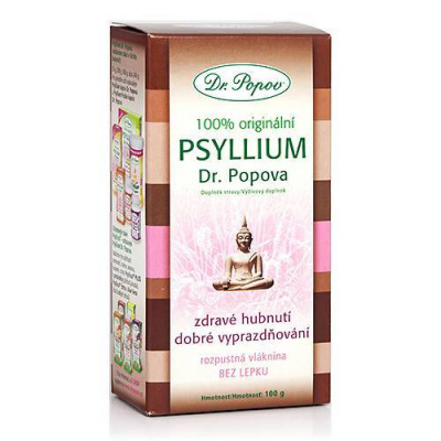 Dr. Popov Psyllium indická rozpustná vláknina 100 g