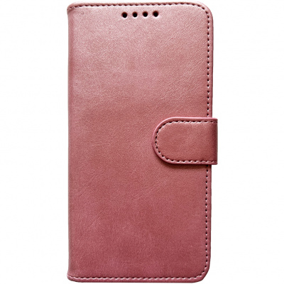 Pouzdro MG Magnet knížkové kožené Xiaomi Redmi Note 9T 5G, růžové
