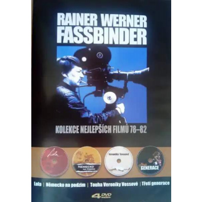 Rainer Werner Fassbinder - Kolekce nejlepších filmů 78-82 (4DVD) (Lola, Německo na podzim, Touha Veroniky Vossové, Třetí generace)