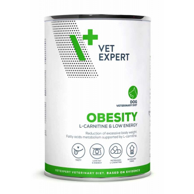 VetExpert VD Obesity 12x 400 g, konzerva