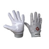 BARNETT pro linebacker rukavice na americký fotbal, LB,RB,TE White FKG-03 M