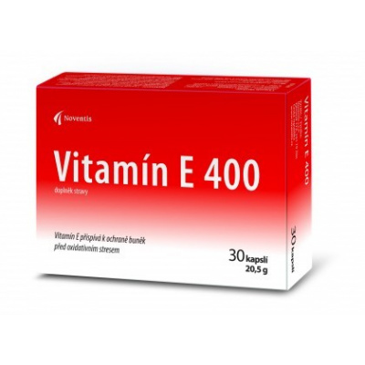 Noventis Vitamín E 400 30 kapslí