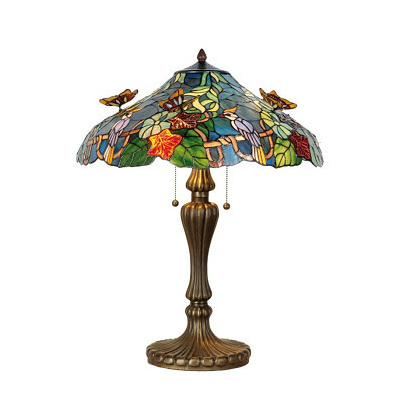 Stolní lampa Tiffany BUTTERFLY Clayre & Eef 5LL-5582