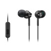 SONY sluchátka MDR-EX110AP, handsfree, černé