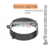 Kotvící objímka 0.6 pro nerezové izolované komíny s izolací 50 mm - Průměr 140 mm (vnější 240 mm)