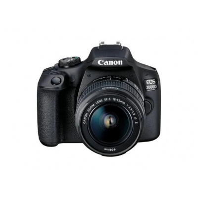 Digitální Fotoaparát Zrcadlový Zrcadlovka Canon EOS 2000D + EF-S 18-55 mm f/3.5-5.6 IS II