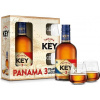 Božkov Key Rum Panama 3y 38% 0,5l + 2 skleničky (holá láhev)