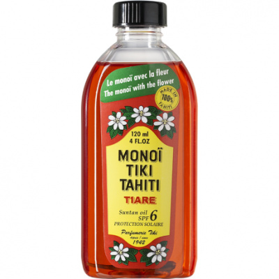 Monoï Tiki Tahiti Opalovací olej Monoï tiaré SPF 6 120ml