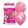 Balónky myška Minnie 30 cm - 6 ks