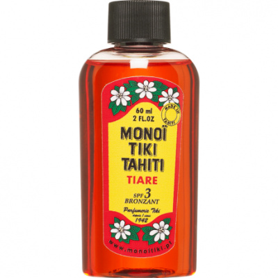 Monoï Tiki Tahiti Opalovací olej Monoï tiaré nomád SPF 3 60ml