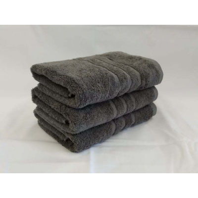 PROFOD CLASSIC / Froté ručník malý, 400 g/m2 - tmavě šedá 30x50 cm