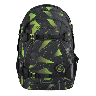 CooCaZoo školní batoh MATE Lime Flash 211321