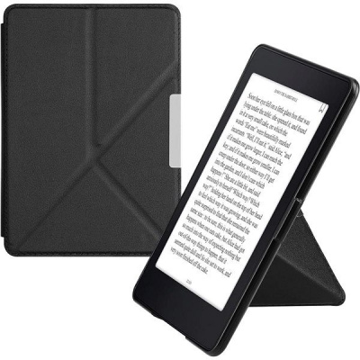 KW Mobile - Origami Black - KW4578001 - pouzdro pro Amazon Kindle Paperwhite 1/2/3 - černé 4255620304519