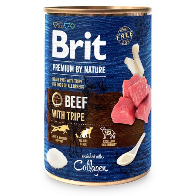 Brit Premium by Nature Beef with Tripes 400g