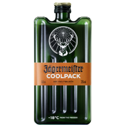 Jägermeister Coolpack 35% 0,35 l (holá láhev)