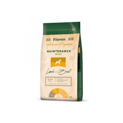 Fitmin dog mini maintenance Lamb & Beef 12 kg