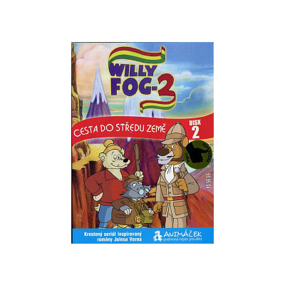 Willy Fog 2 - Cesta do středu země 2 DVD (Willy Fog en viaje al centro de la Tierra)