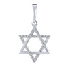 Stříbrný přívěsek židovské hvězdy Ruth s Brilliance Zirconia PRGAZP0605PS