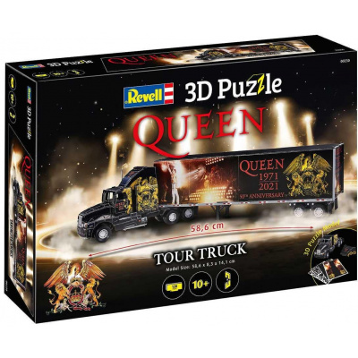 REVELL 3D Puzzle REVELL 00230 - QUEEN Tour Truck - 50th Anniversary CF_18-00230