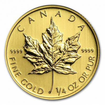 Royal Royal Canadian Mint Maple Leaf Zlatá mince 1/4 oz