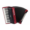 Hohner Bravo III 96 red (SilentKey) + prodloužená záruka 3 roky